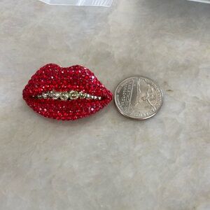 Swarovski JCB jewelry collection GINA’s KISS 💋 brooch